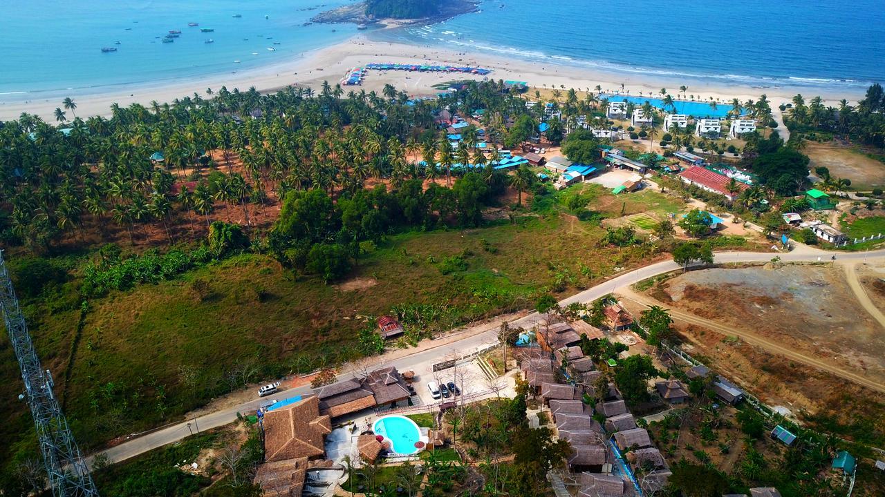 Jl Lodge Ngwesaung Eksteriør bilde
